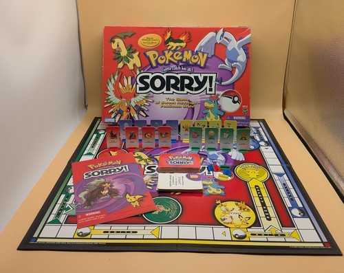 Pokemon sorry board game gold - board,