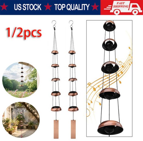 Metal wind chimes - metal, 5