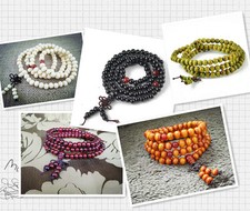 Tibetan 6mm and 8mm 108 Round