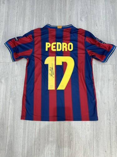 Pedro signed barcelona - barcelona, shirt