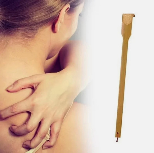 Bamboo back scratcher long - bamboo,