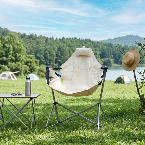 Foldable moon camping chair - moon,