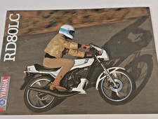 Yamaha 1982 RD80LC,RD80 ORIGINAL UK 4 page sales brochure, 8.5/10 condition.