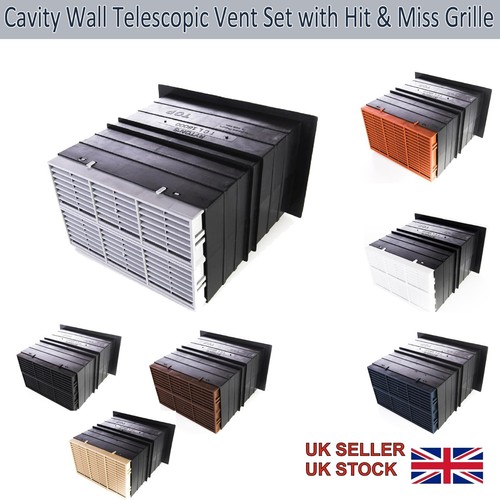 Cavity wall telescopic vent - cavity,