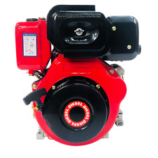 10hp Yanmar Clone Engine 8.6kW Diesel 1" Output Shaft Electric Recoil Start L100