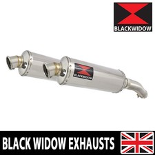 YAMAHA FJR1300 2001-2005 Exhaust Silencers 300mm Round End Cans SN30R