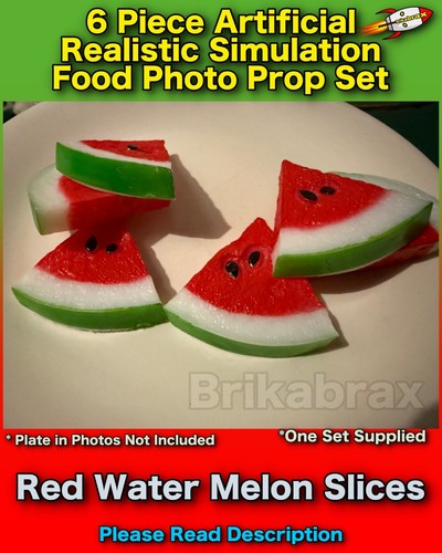 Piece artificial water melon - piece,