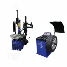 Tyre Changer and Wheel Balancer Package, ECOTEK by Eurotek 26" Turntable