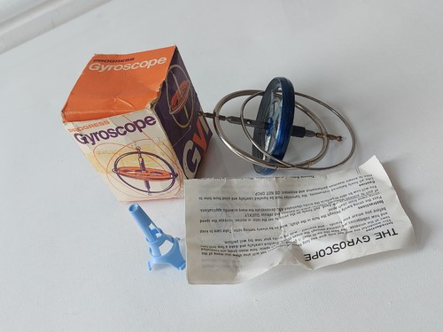 Vintage progress gyroscope - vintage,
