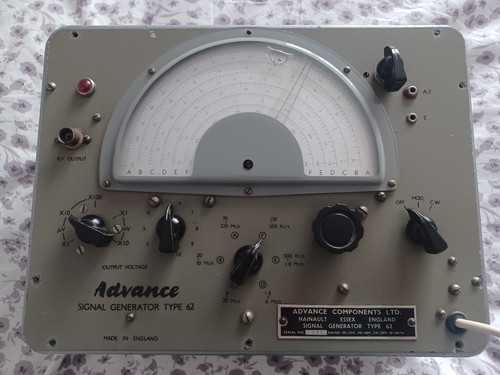 Vintage advance signal - advance, rf