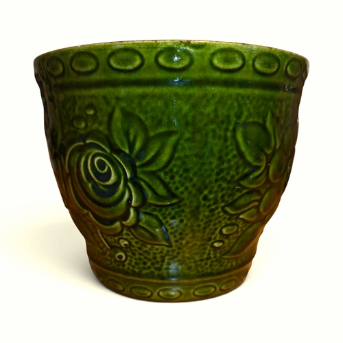 Scheurich keramik green glazed - keramik,