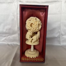 Vintage Chinese Carved Puzzle