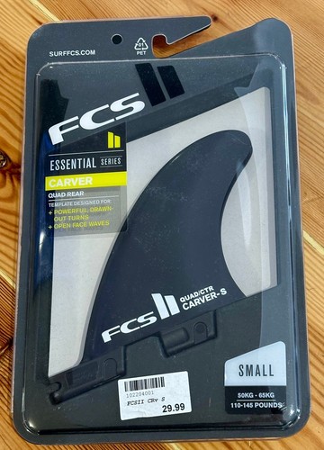 Fcs carver quad - quad, fins