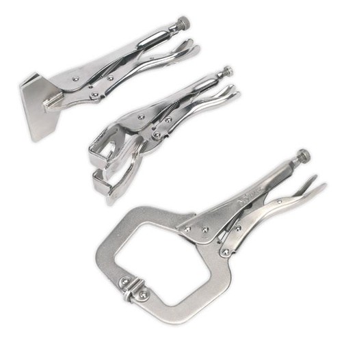 Welding clamp set steel - 3,