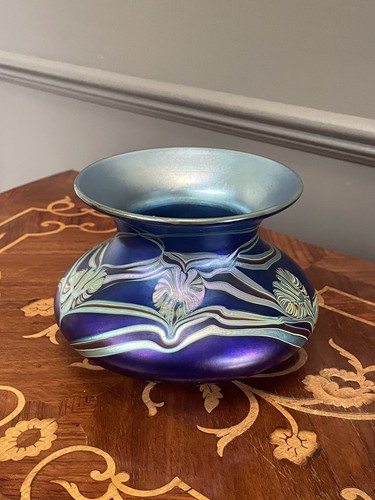 Okra studio glass - glass, iridescent