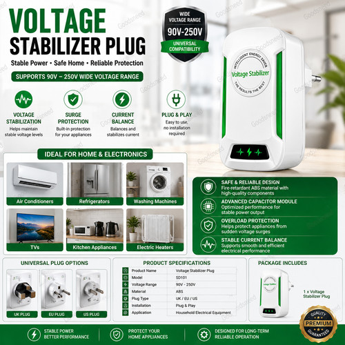 Voltage stabilizer plug - stabilizer,