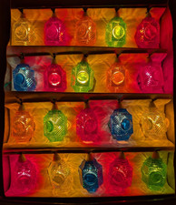 Gorgeous Set of 20 PIFCO WOODLAND LANTERNS -  CHRISTMAS LIGHTS - GREAT CONDITION