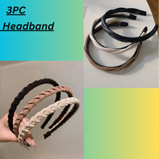 Plaited Headbands Braided