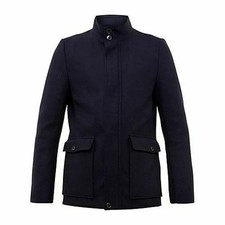 mens TED BAKER wool twill coat