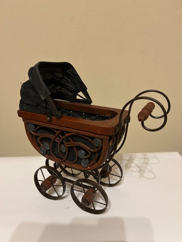 Antique wicker baby - wicker,