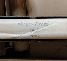ALLEGRO VIVACE 80 Note - Player Piano / Pianola Roll