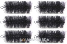 Black Knight Pond Filter Brushes Clear Kockney Koi Green Genie Media 6" 