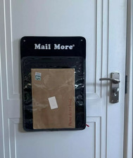 Mail Letter Catcher Bag Pouch for front door Letter Post Box Cage Protection