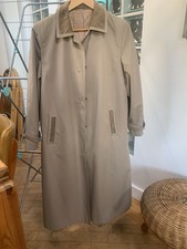 Made In Britain ‘Dannimac’ Trench Coat Sz 12? Beautiful Vintage Condition