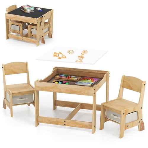 Kids table and chair - in,