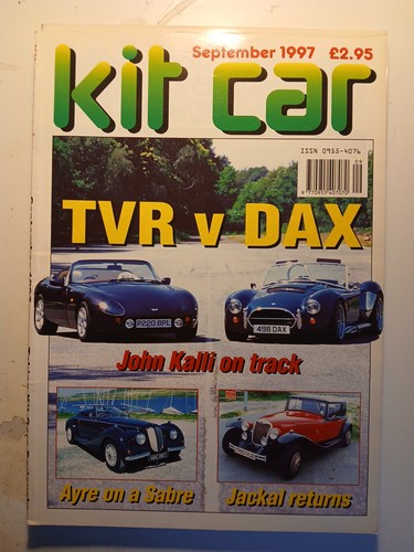 Kit car sep 1997 tvr - vs, dax