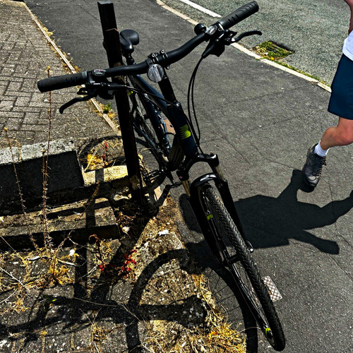 Boardman hybrid bike large - boardman,