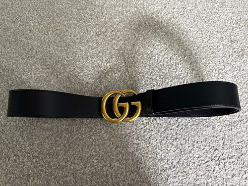 Gucci black genuine leather - black,