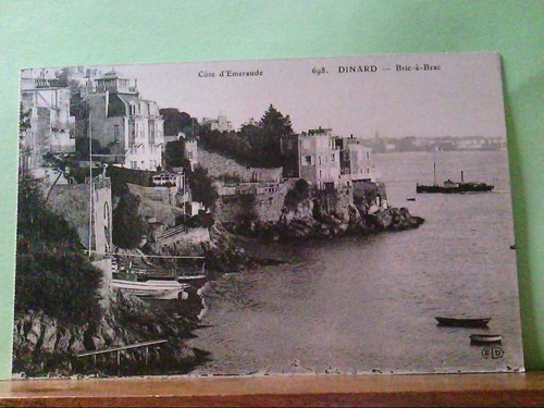 Postcard dinard france cote - postcard,