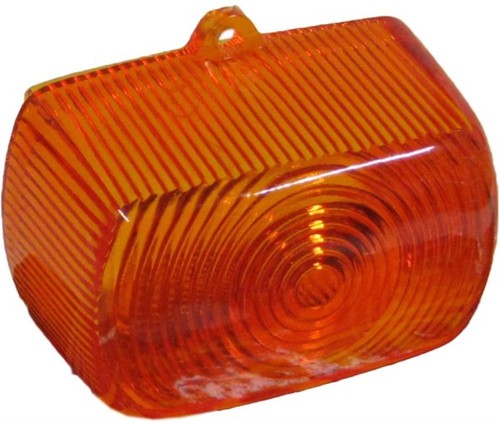 Indicator lens front amber - indicator,