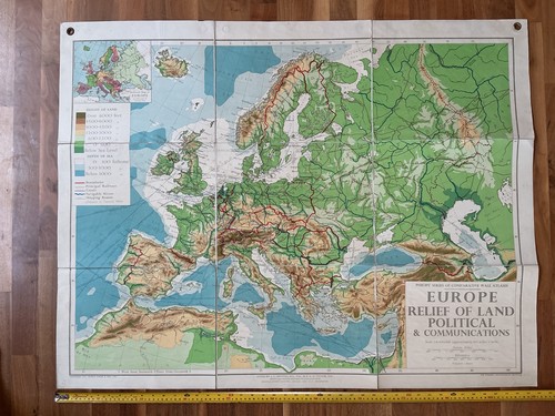 Vintage large school wall - ,