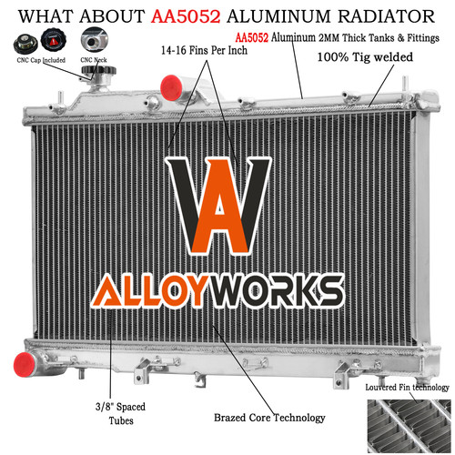 Row aluminium radiator for - radiator,