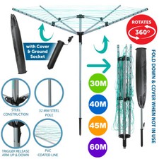 Arm rotary airer - airer, outdoor