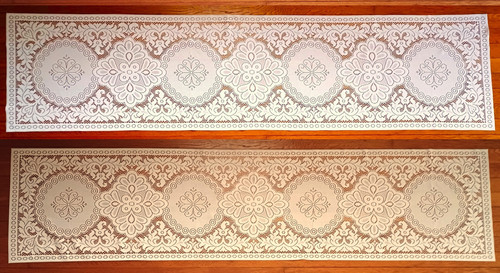 Table runner off - x,