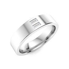 Mens Wedding Band Natural