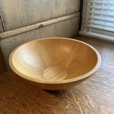 St Michael Vintage Large Wooden Salad Bowl * 29.5 cm Diameter * Made in Thailand