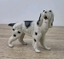 Ceramic Dog Ornament Black And