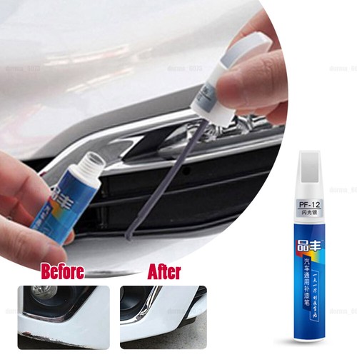 Silver paint repair - paint, pen