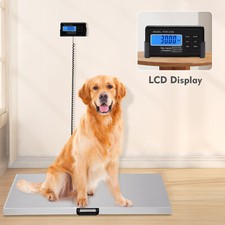 440lb Digital Livestock Vet Scale Hog Pet Dog Sheep Goat Scale Power Pet Dog New