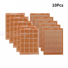 10PC Copper Perfboard 5x7cm PCB Strip board Printed Circuit Prototype Breadboard
