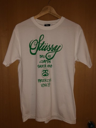 Stussy world tour shirt - world, t-shirt