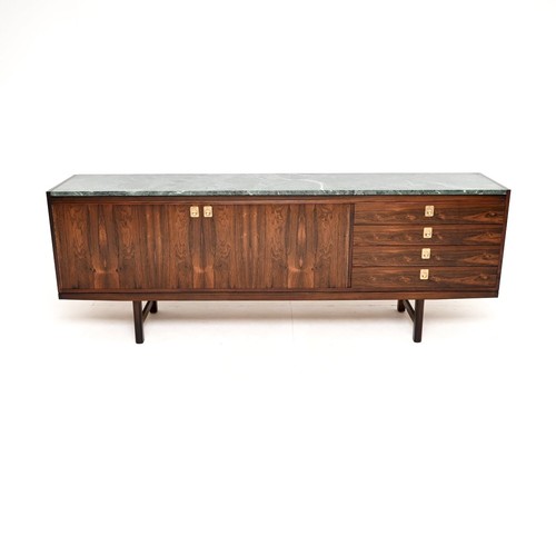 Rosewood and marble - rosewood, vintage