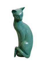 1999 Enesco Co Green Crackle