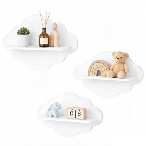 3pcs white cloud floating - cloud,
