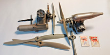 SUPER TIGER 45 + HP 61 GLOW PLUG AEROPLANE RC ENGINES