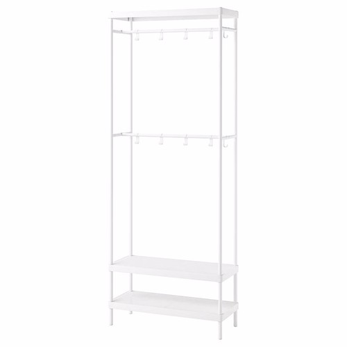 Ikea coat rack with - rack, shoes
